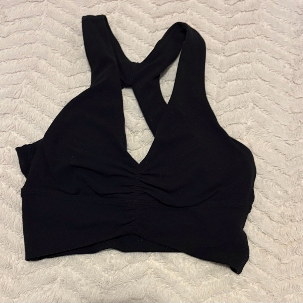 TNA Black Racerback Tank Top